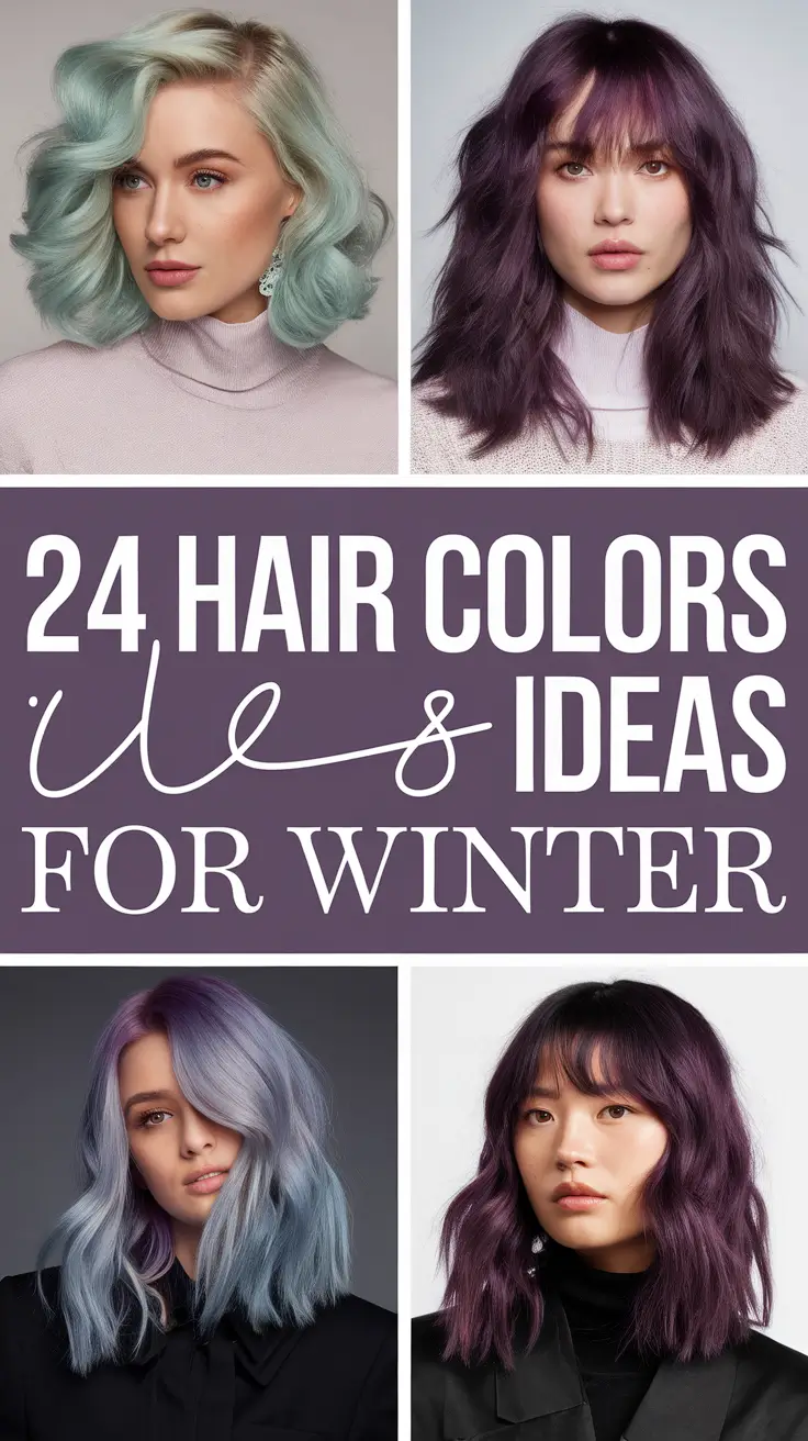 Hair Colors Ideas for Winter 2025–2026: Cool Trends for Blondes and Brunettes