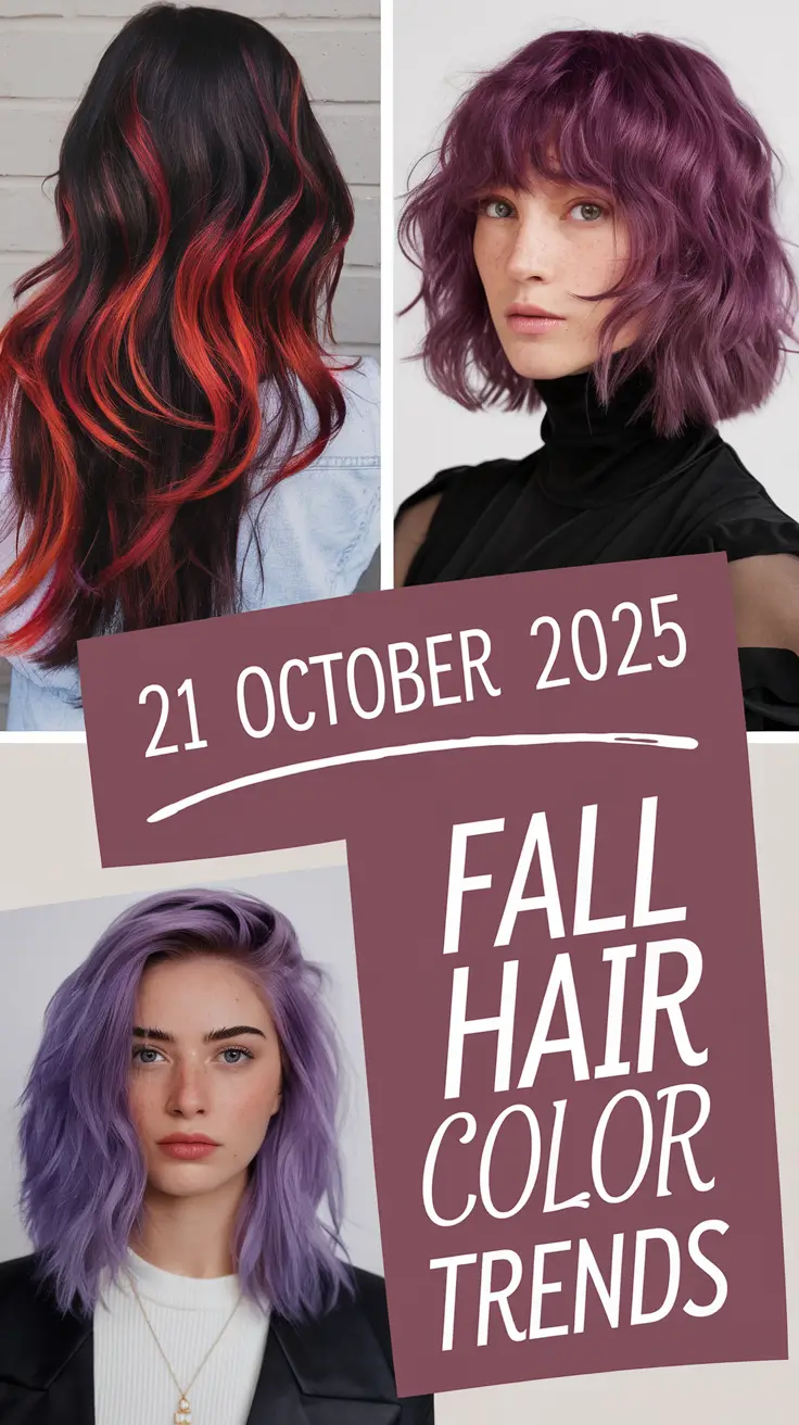 October 2025 Fall Hair Color Trends: Fresh Ideas for Brunettes, Blondes & More