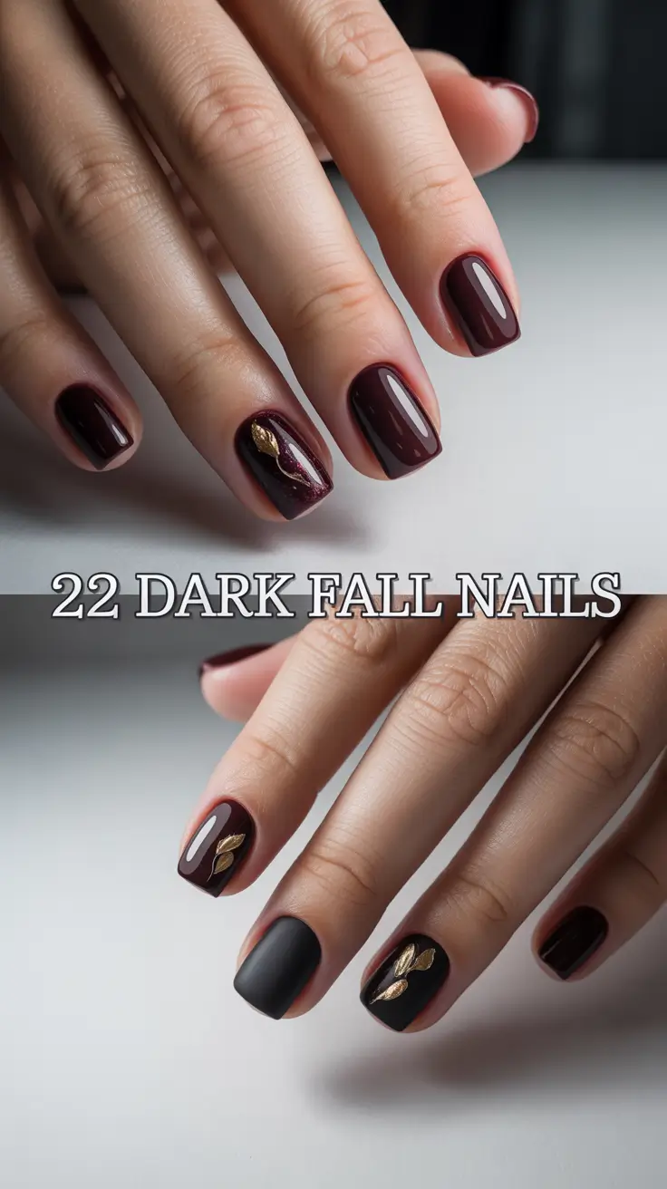 Dark Fall Nails 2025: Stunning Designs, Colors & Acrylic Inspo for Autumn
