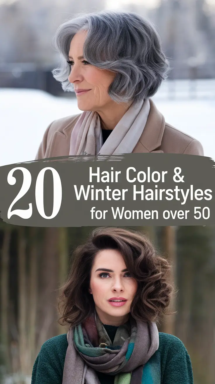 Hair Color & Winter Hairstyles for Women Over 50: 2025–2026 – Gorgeous Styles