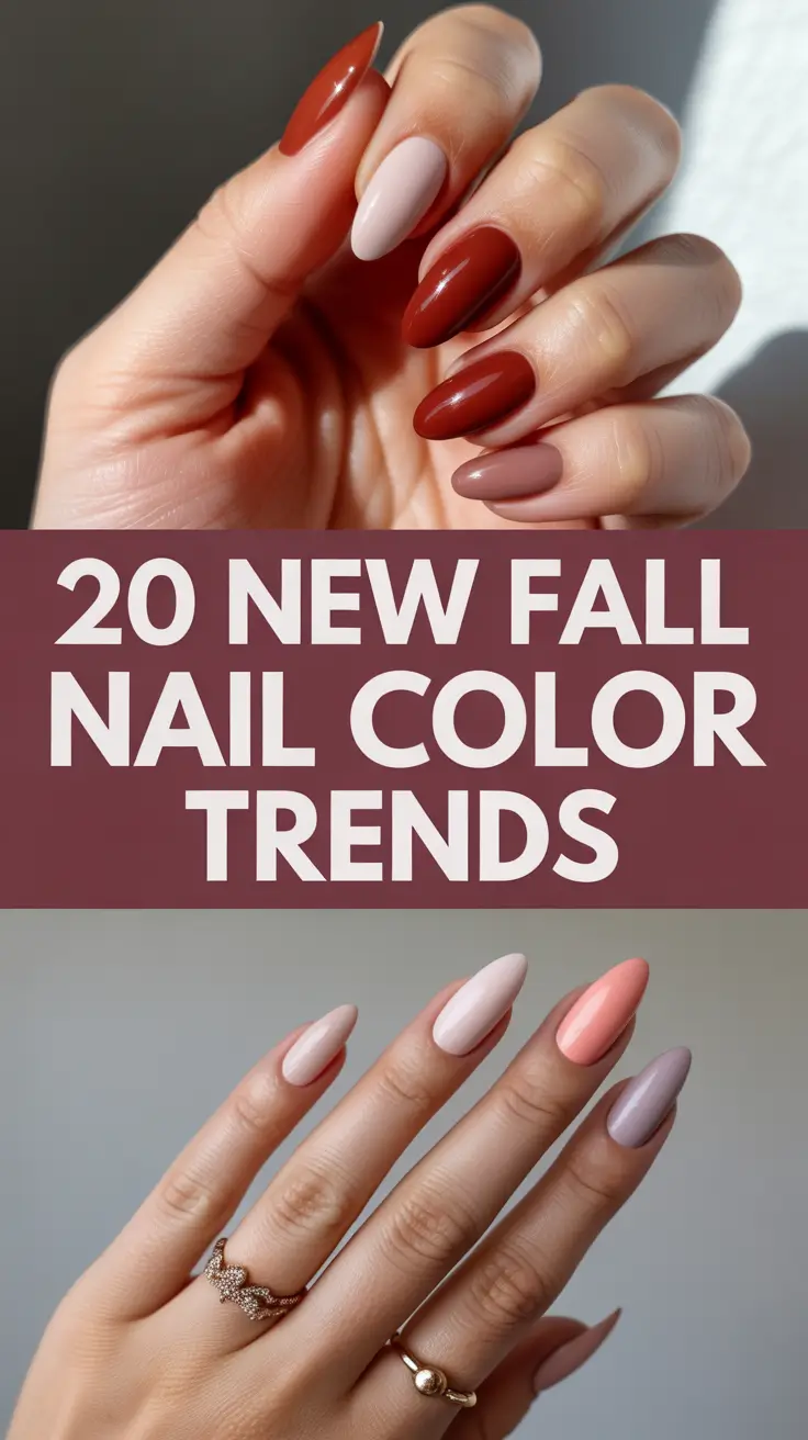 NEW Fall 2025 Nail Color Trends: Fresh Shades & Stylish Manicure Ideas