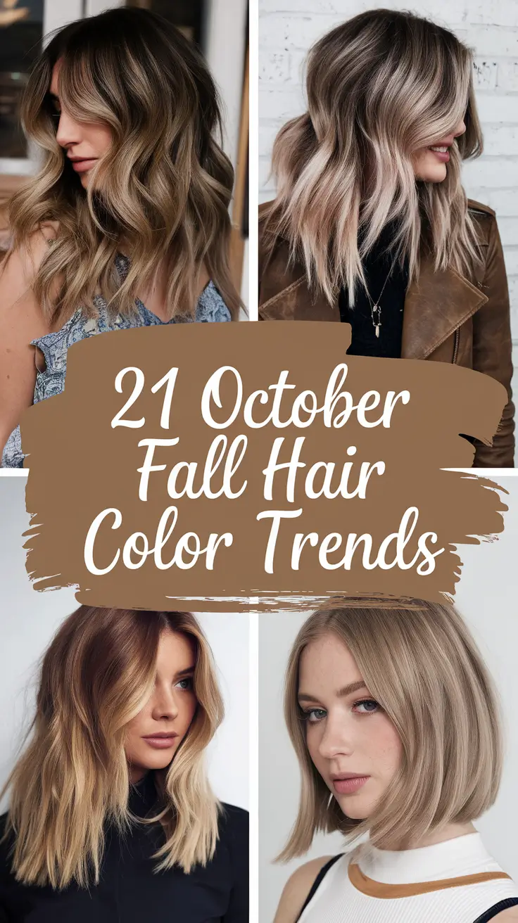 October 2025 Fall Hair Color Trends: Fresh Ideas for Brunettes, Blondes & More