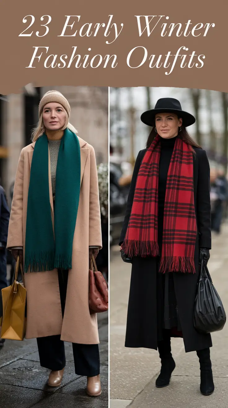 Early Winter Fashion Outfits 2025: Cute & Casual Inspiration for Women