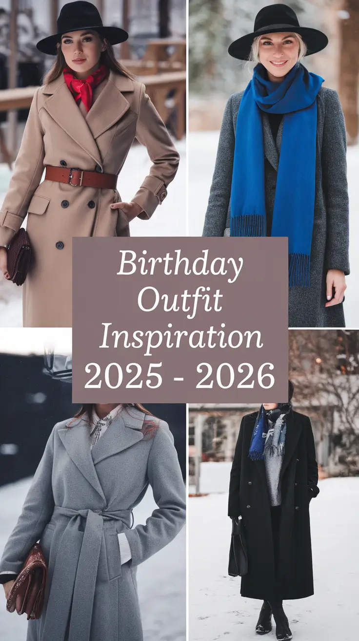 Birthday Outfit Inspiration Winter 2025 – 2026: Classy & Cute Ideas for Women