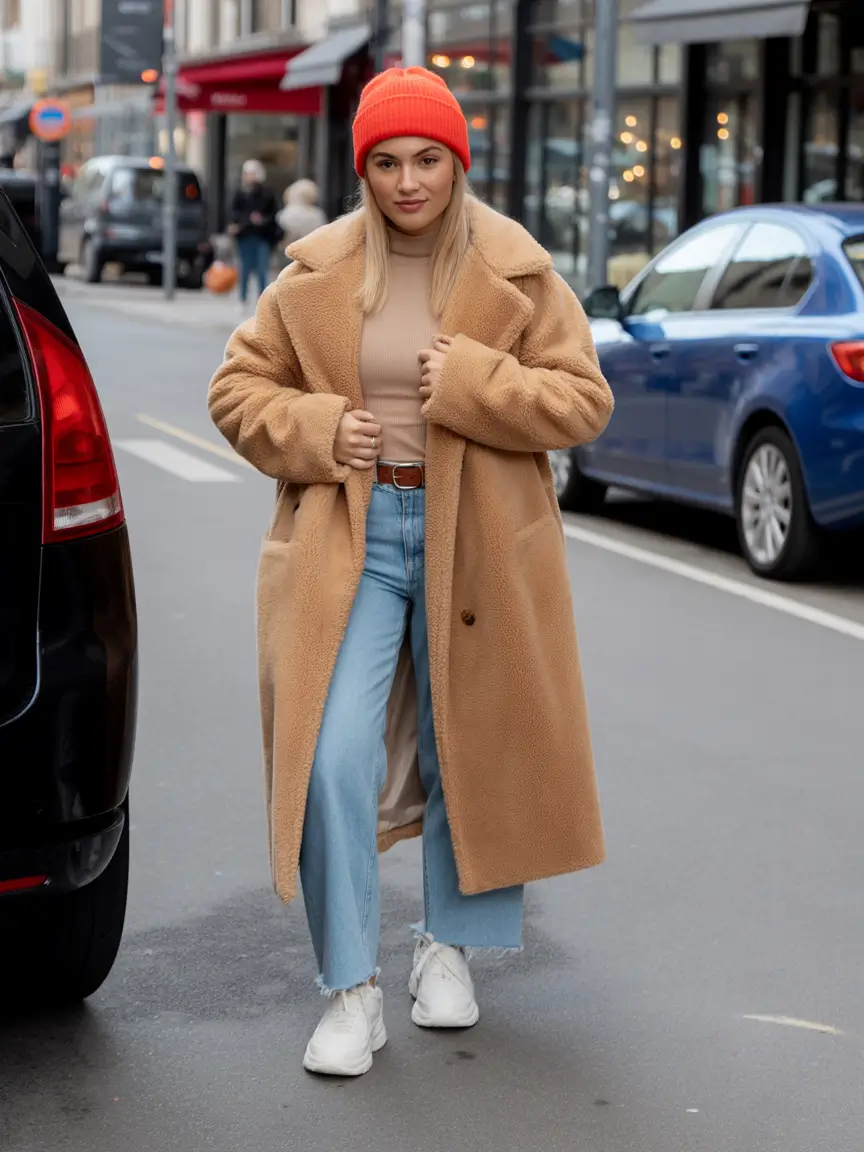 Trendy Outfit for Winter 2025 / 2026 Casual Teddy Comfort