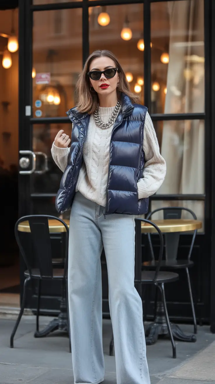 Trendy Outfit for Winter 2025 / 2026 Polished Casual with a Pop