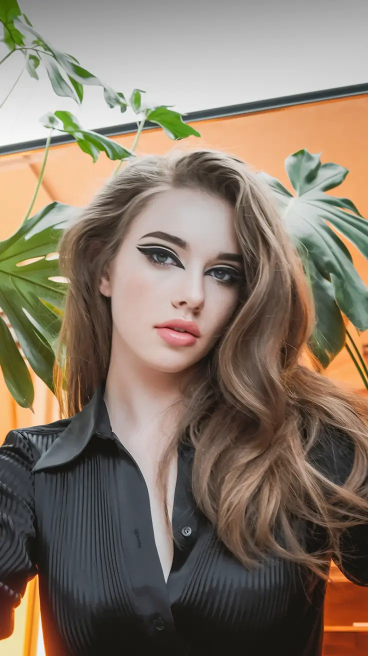 Winter 2025-2026 Hair Colors Ideas for Brown Hair Soft Caramel Brunette with Tousled Texture