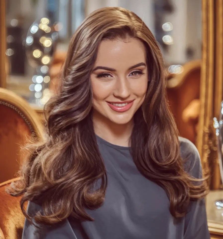 Winter 2025-2026 Hair Colors Ideas for Brown Hair Classic Brunette Elegance with Subtle Volume