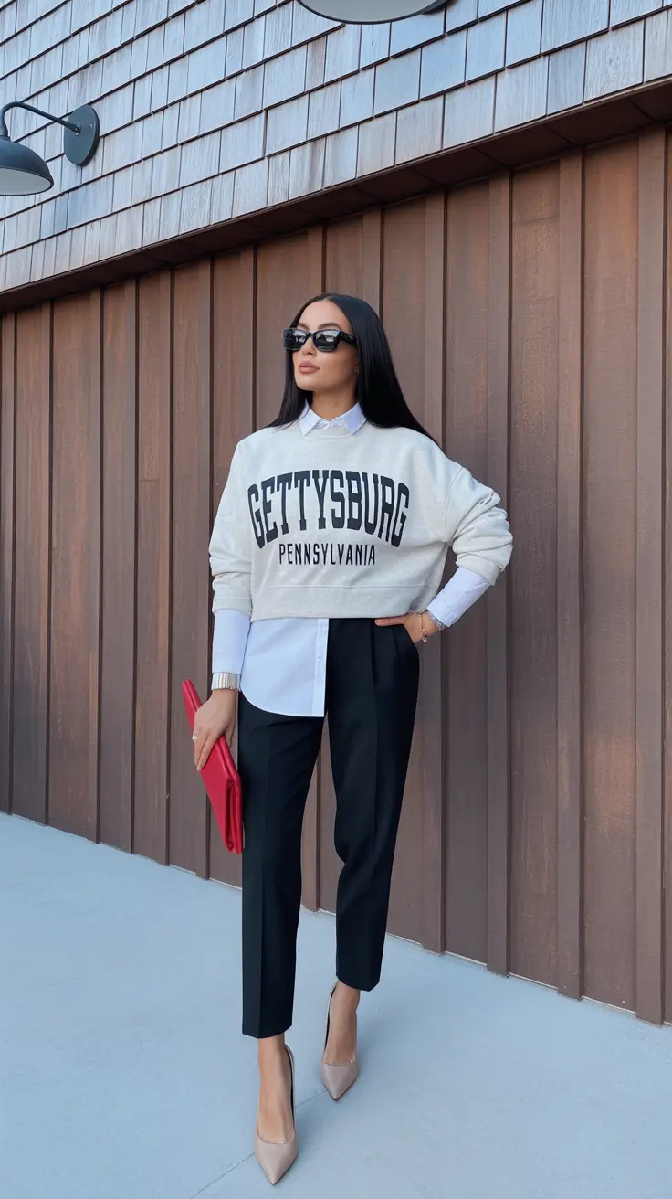 2026 outfits ideas for women Collegiate Cool