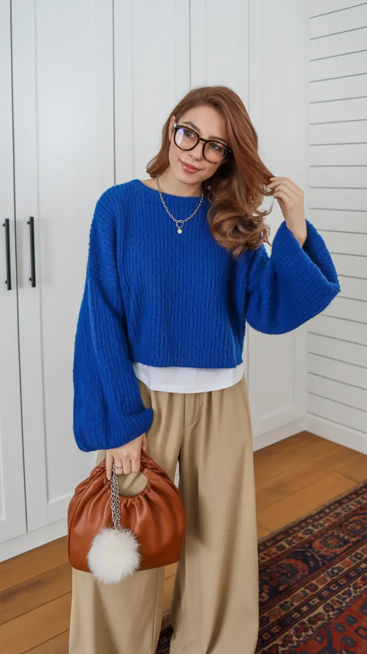 2026 outfits ideas for women Electric Blue