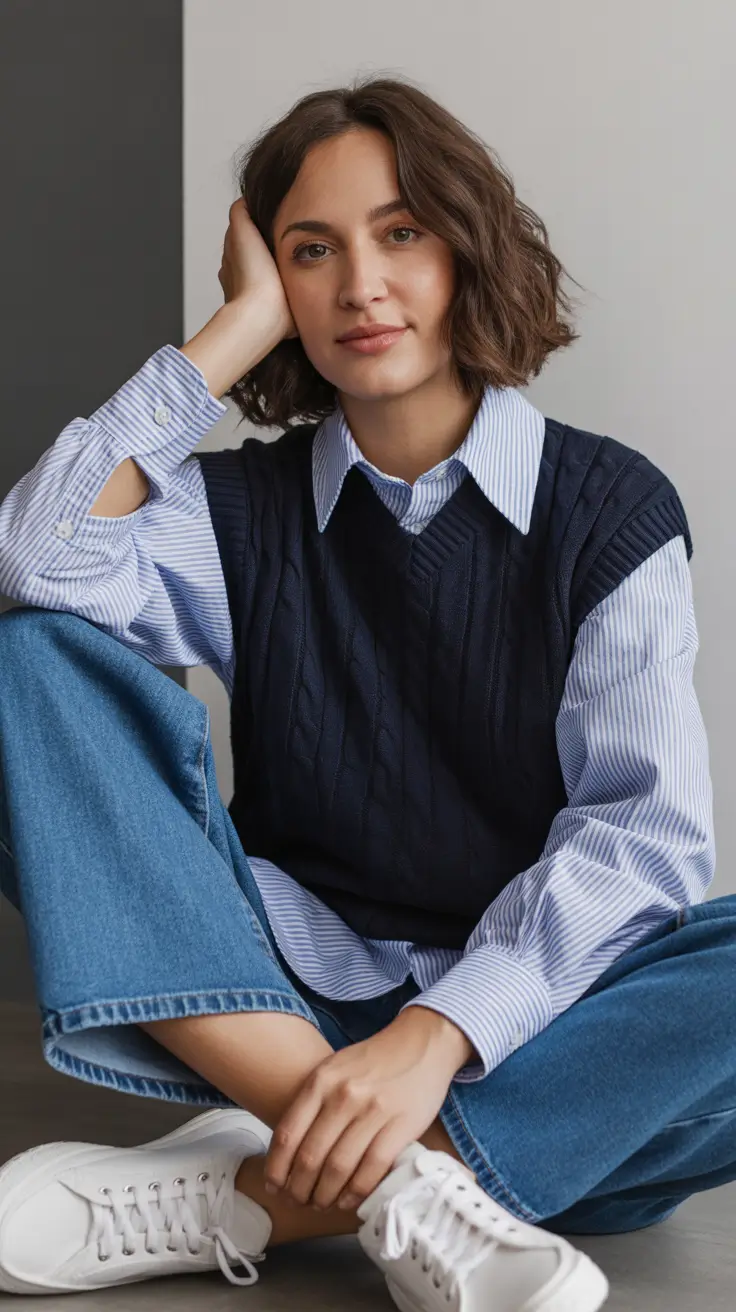 2026 outfits ideas for women Preppy Ease