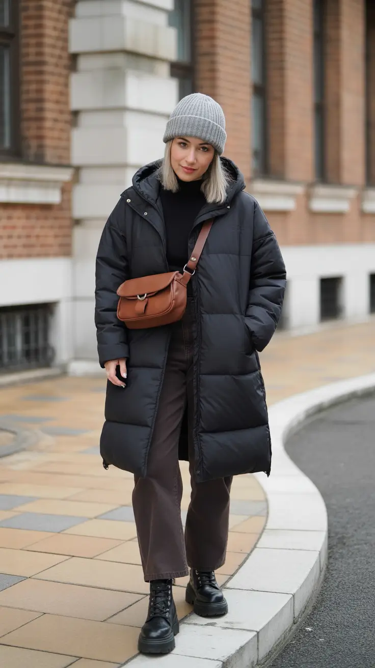 casual outfits for women 2026 Neutral Balance Puffers and Everyday Energy