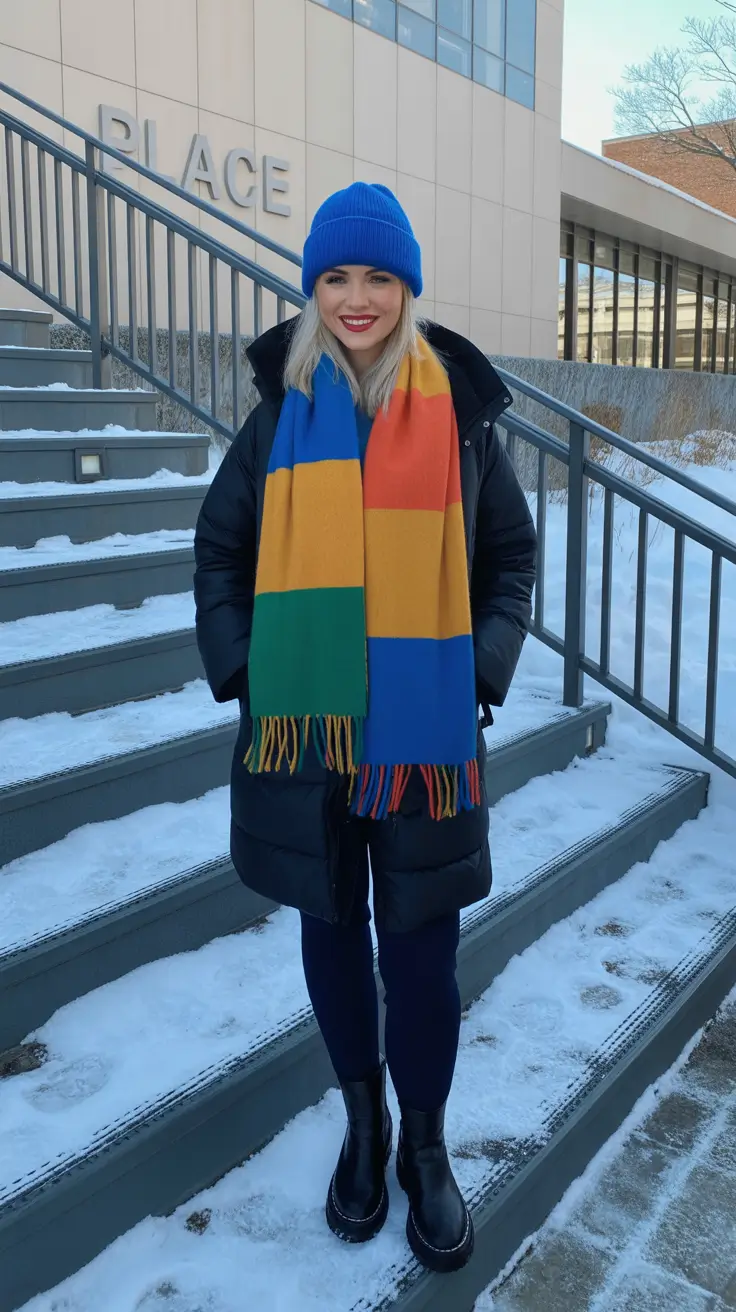 casual outfits for women 2026 Color Therapy for Cold Days