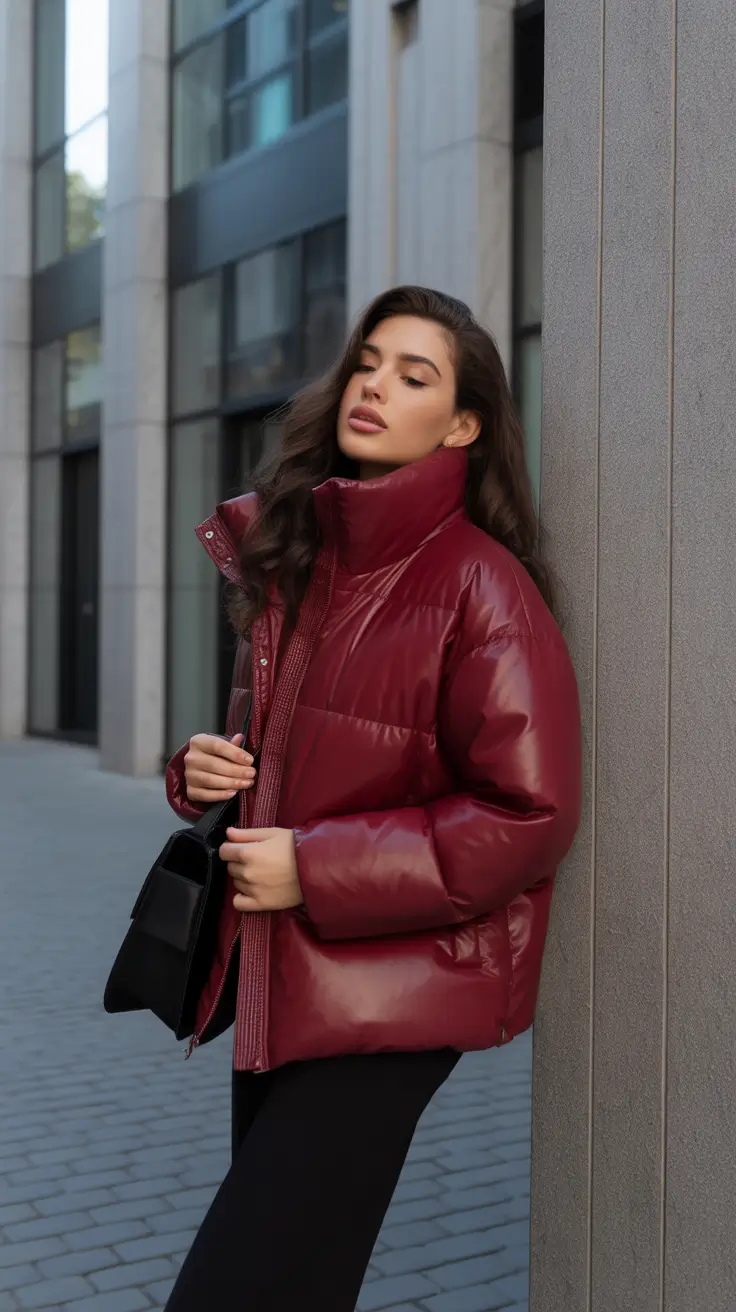 casual outfits for women 2026 Burgundy Luxe The Modern Winter Armor