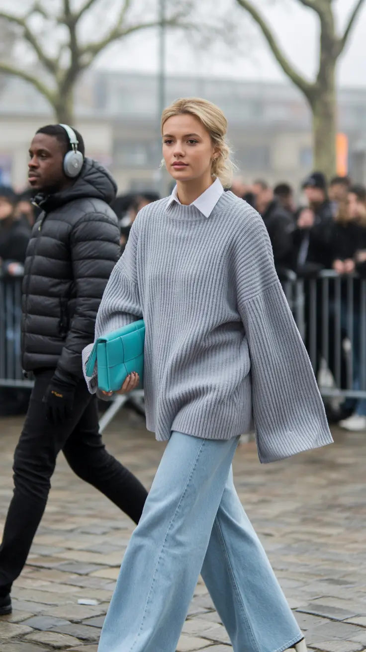 casual outfits for women 2026 Soft Focus Cool Tones and Loose Lines