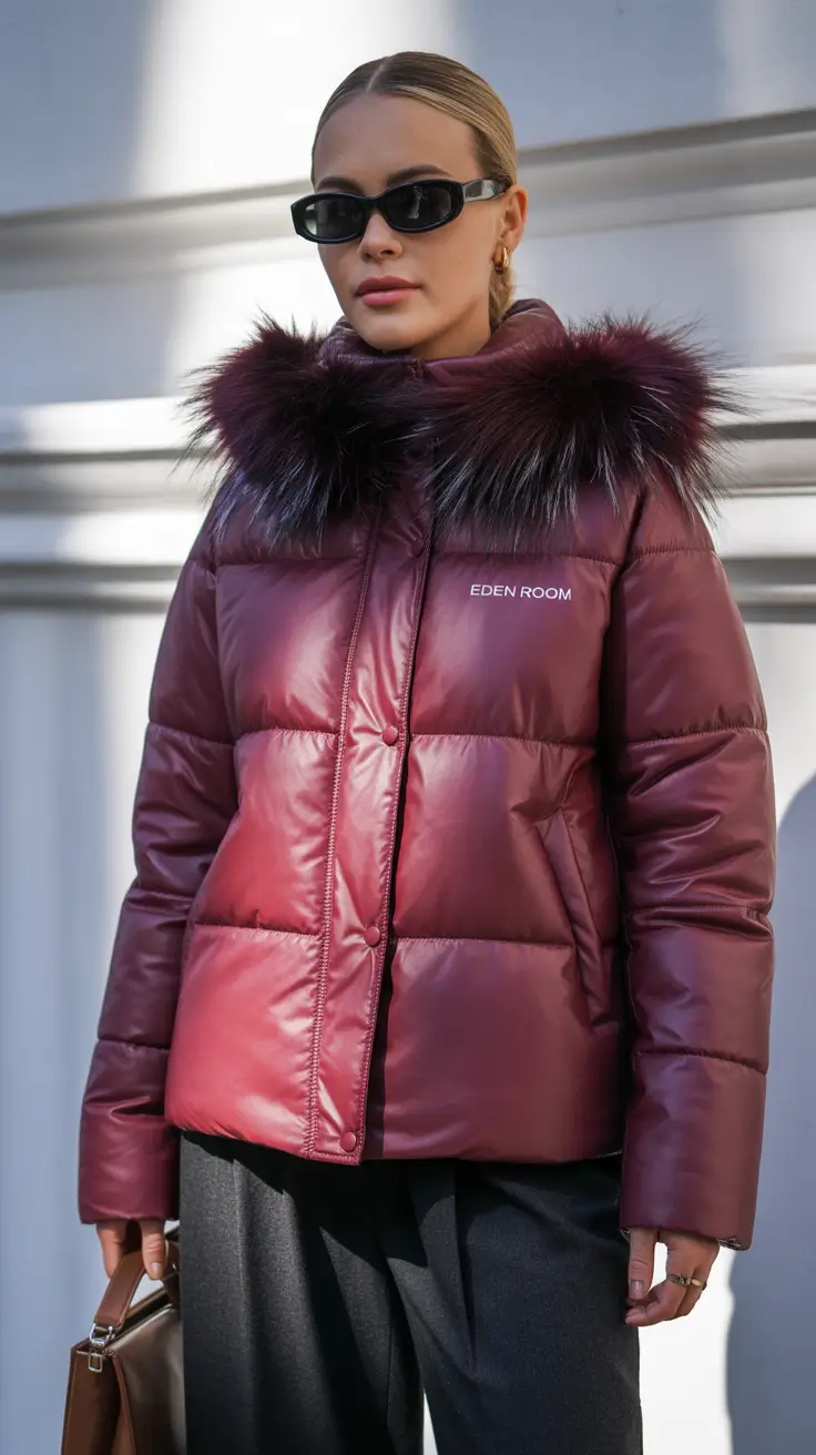cold weather outfits 2026 Burgundy Edge