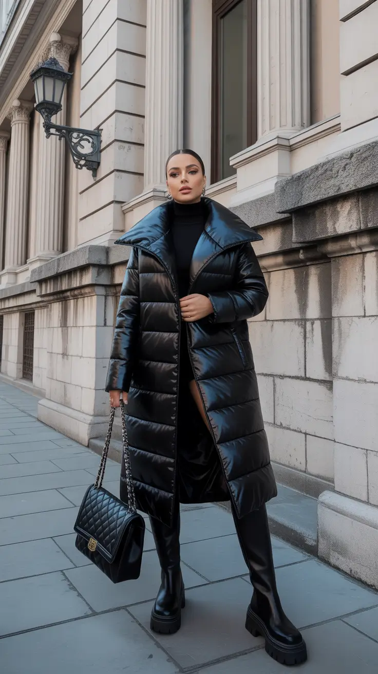 comfy outfits for women 2026 Black Luxe