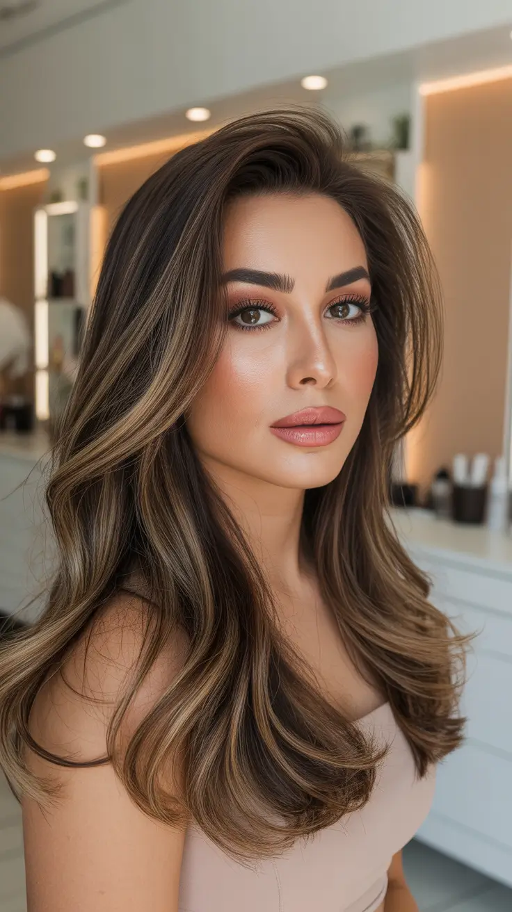 Cute Hairstyles for Winter 2025 / 2026 Balayage Layers