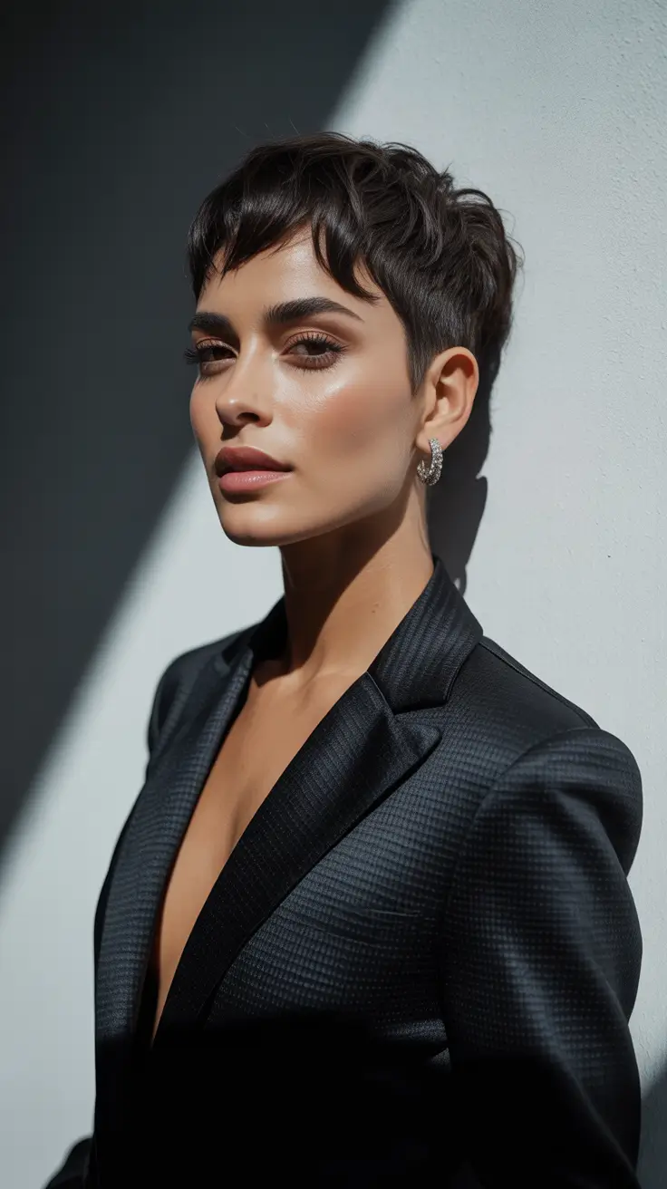 Cute Hairstyles for Winter 2025 / 2026 Modern Pixie Bangs