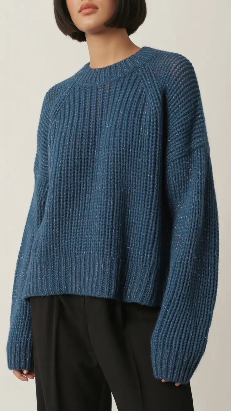 cute outfits 2026 Moody Blue Minimalism