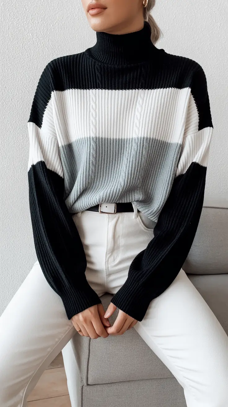 cute outfits 2026 Monochrome Layers That Speak