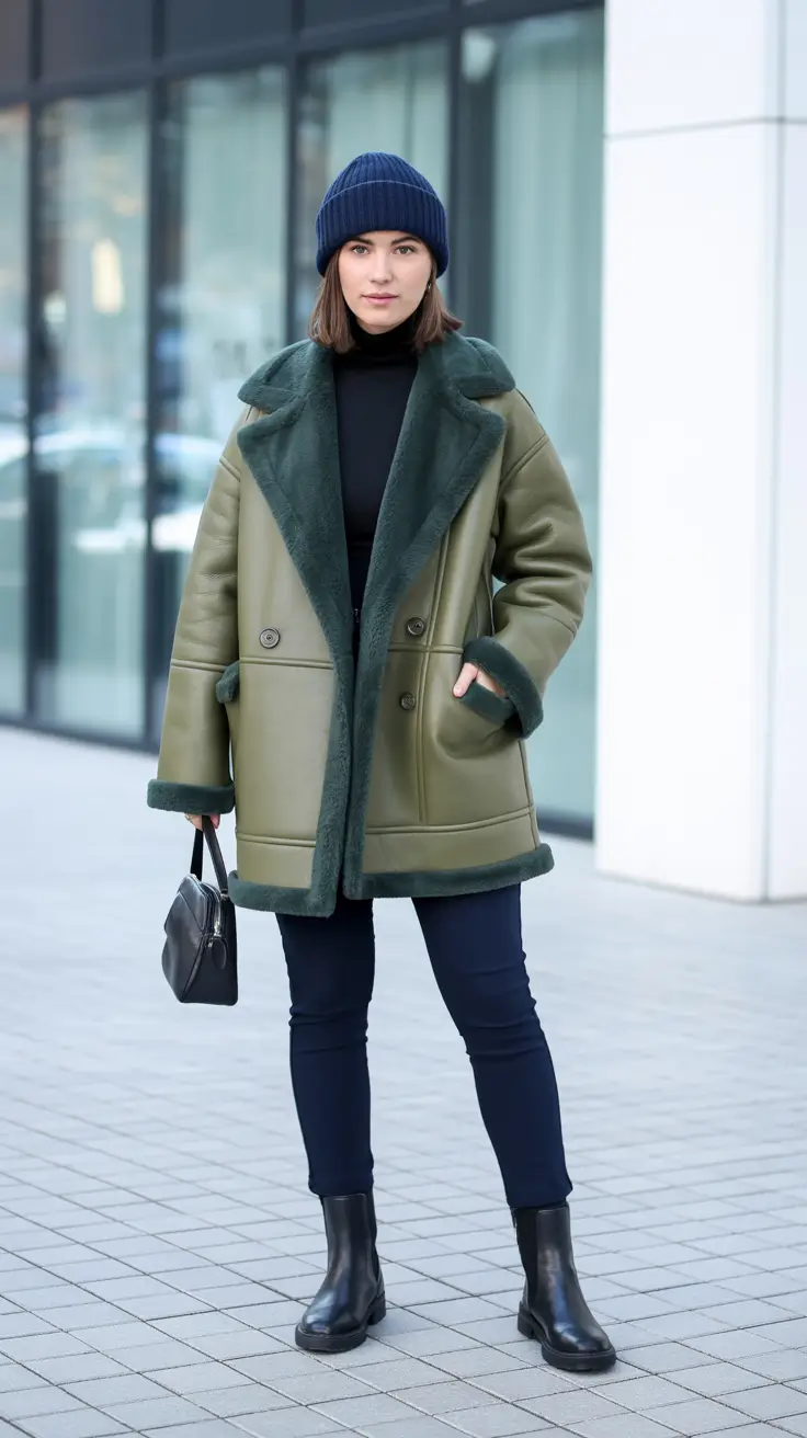 fashion outfits for women 2026 Chic Urban Warmth