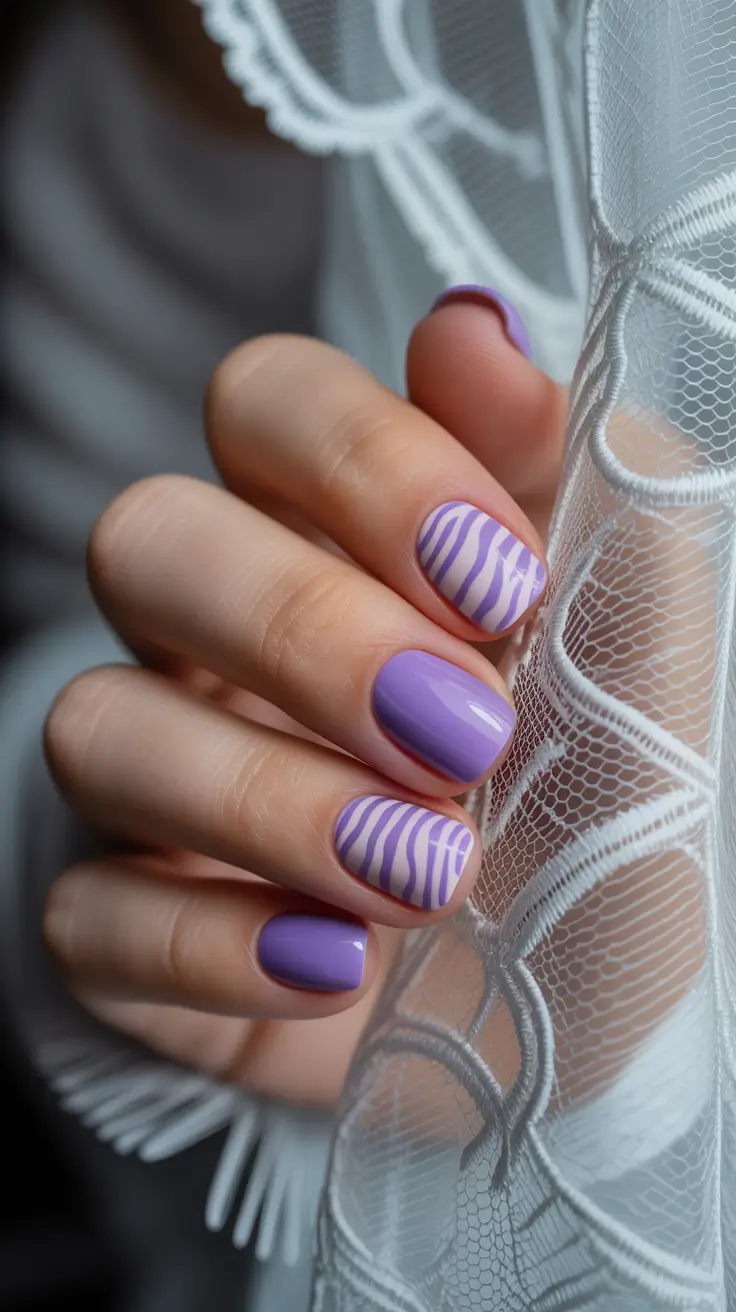 Festive Nail Designs Christmas 2025 Lavender Whispers