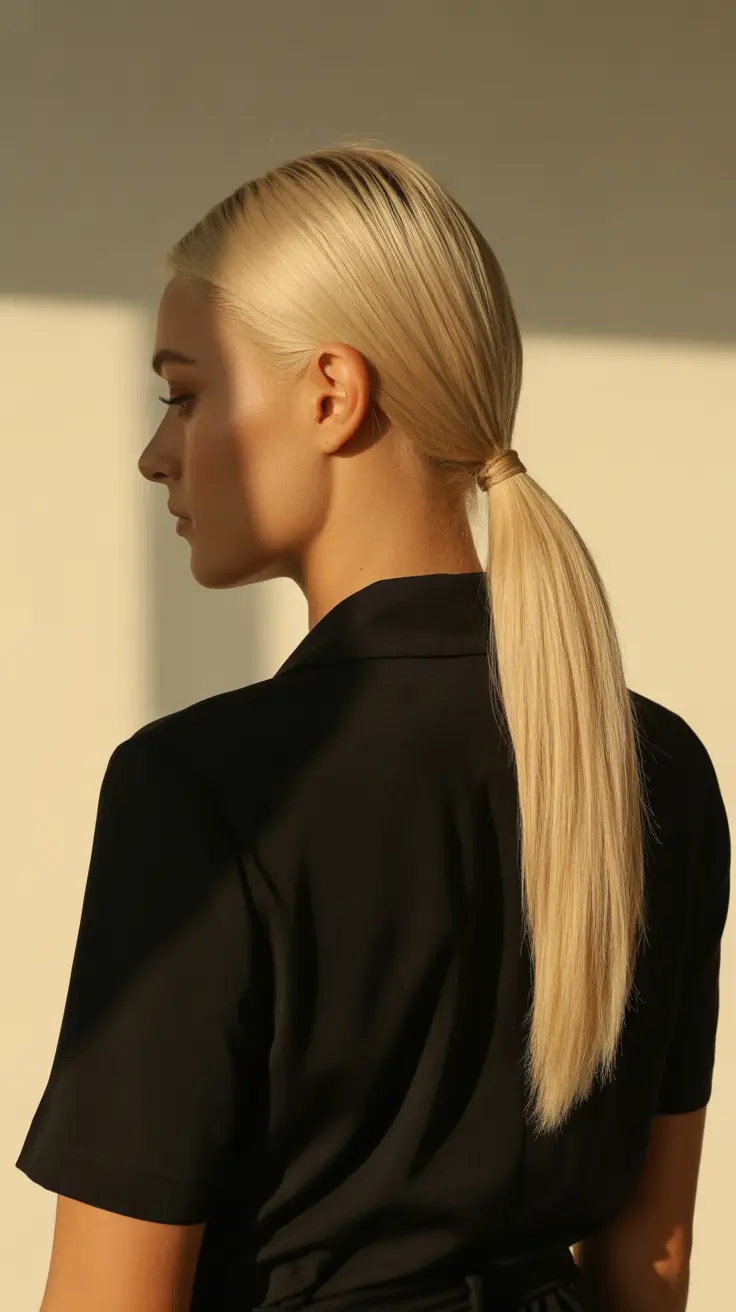 Formal Hairstyles Winter 2025-2026 Guide Minimalist Low Ponytail