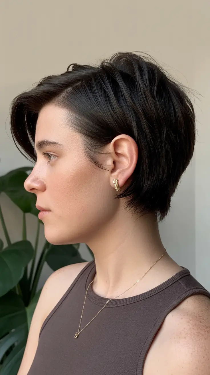 Formal Hairstyles Winter 2025-2026 Guide Textured Dark Pixie