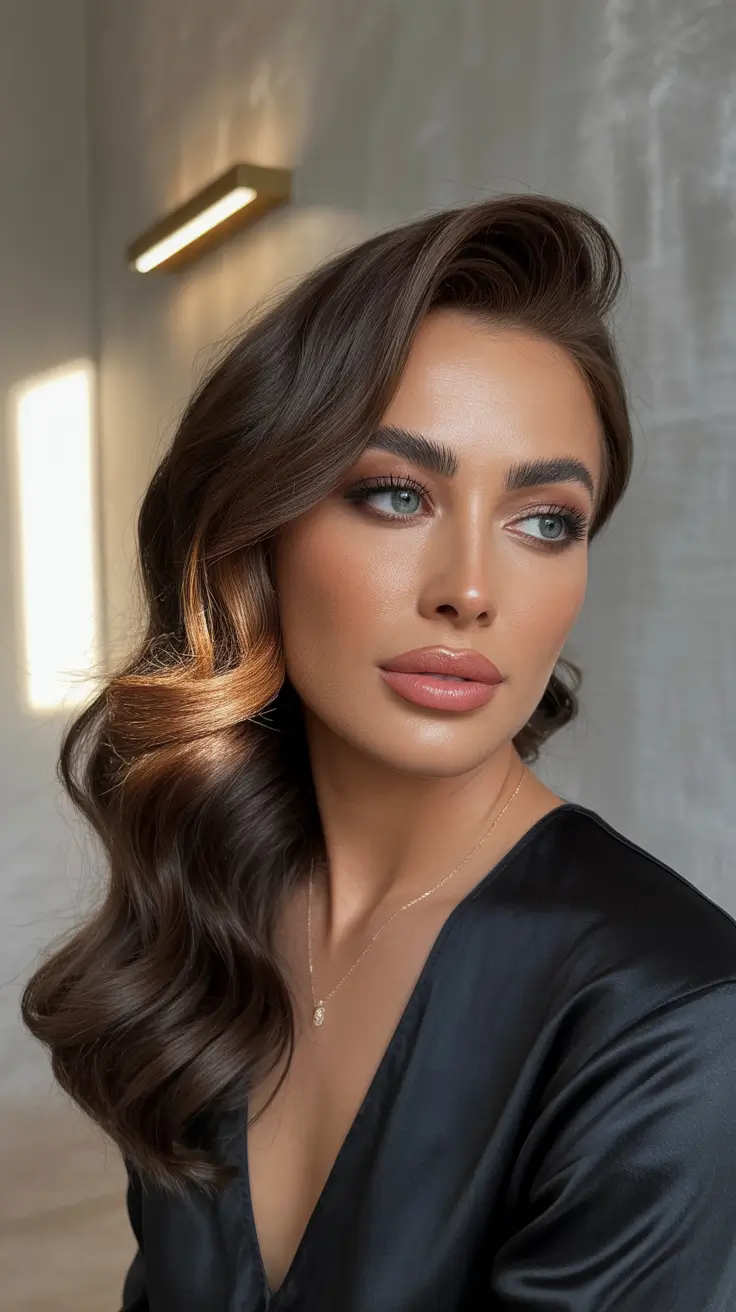 Formal Hairstyles Winter 2025-2026 Guide Romantic Chocolate Waves