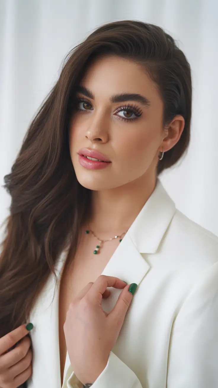 Formal Hairstyles Winter 2025-2026 Guide Deep Side-Part with Flowing Layers