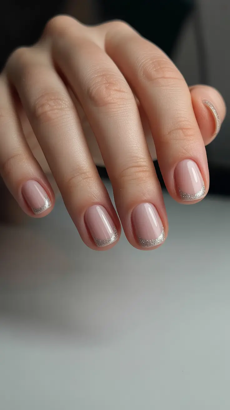 French Nail Ideas for Winter 2025-2026 Snow Whisper