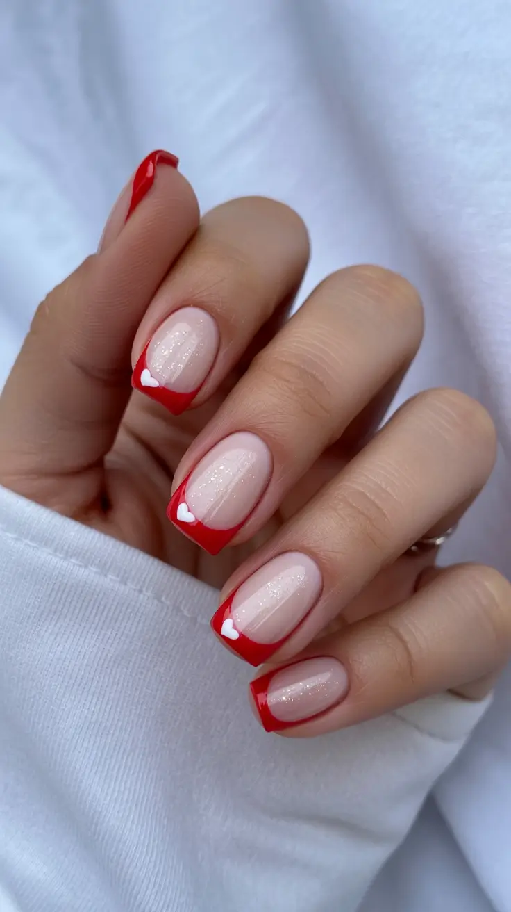 French Nail Ideas for Winter 2025-2026 Frosted Romance