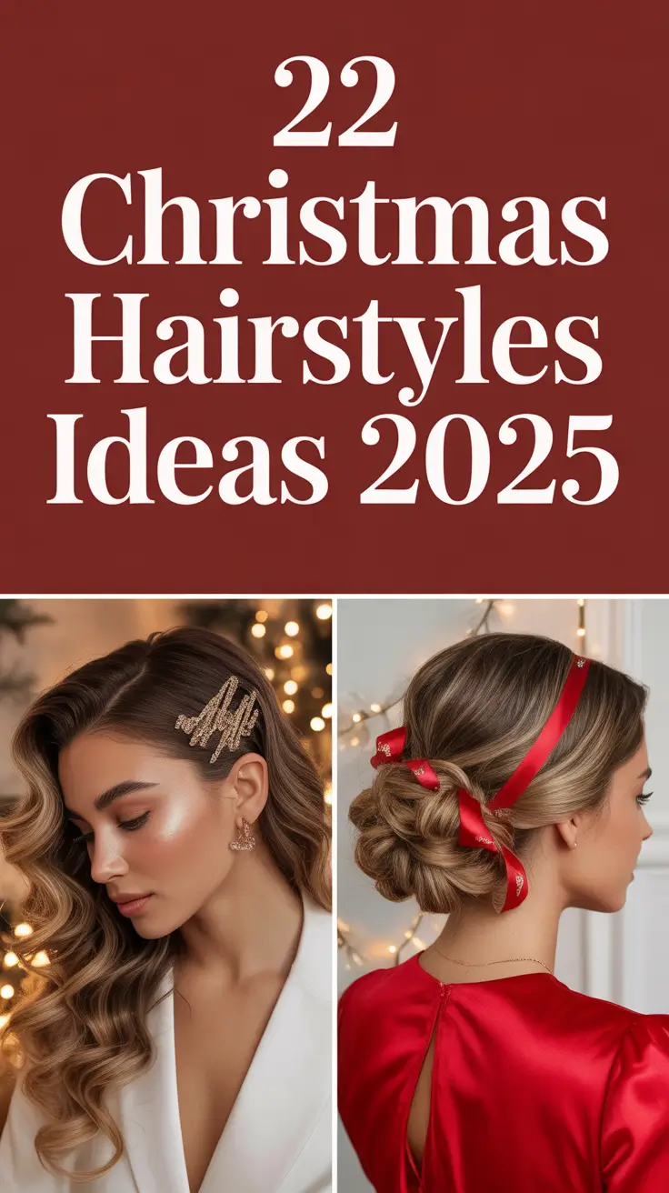 Christmas Hairstyles Ideas 2025: Stunning & Easy Holiday Looks for Women