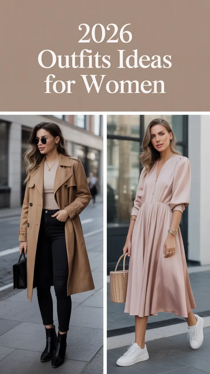 2026 Outfits Ideas for Women: Casual, Chic & Aesthetic Looks You’ll Love This Year