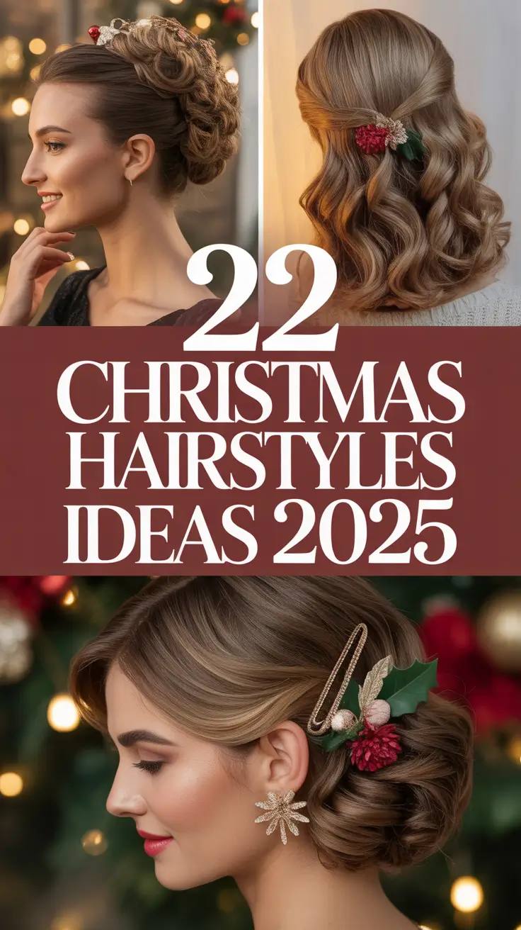 Christmas Hairstyles Ideas 2025: Stunning & Easy Holiday Looks for Women