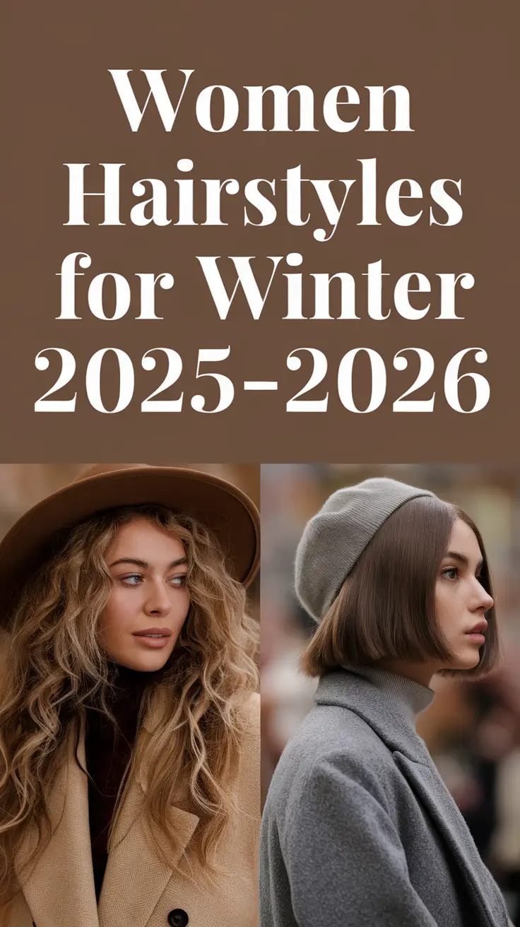 Women Hairstyles for Winter 2025–2026: Cute & Easy Inspo for Every Look