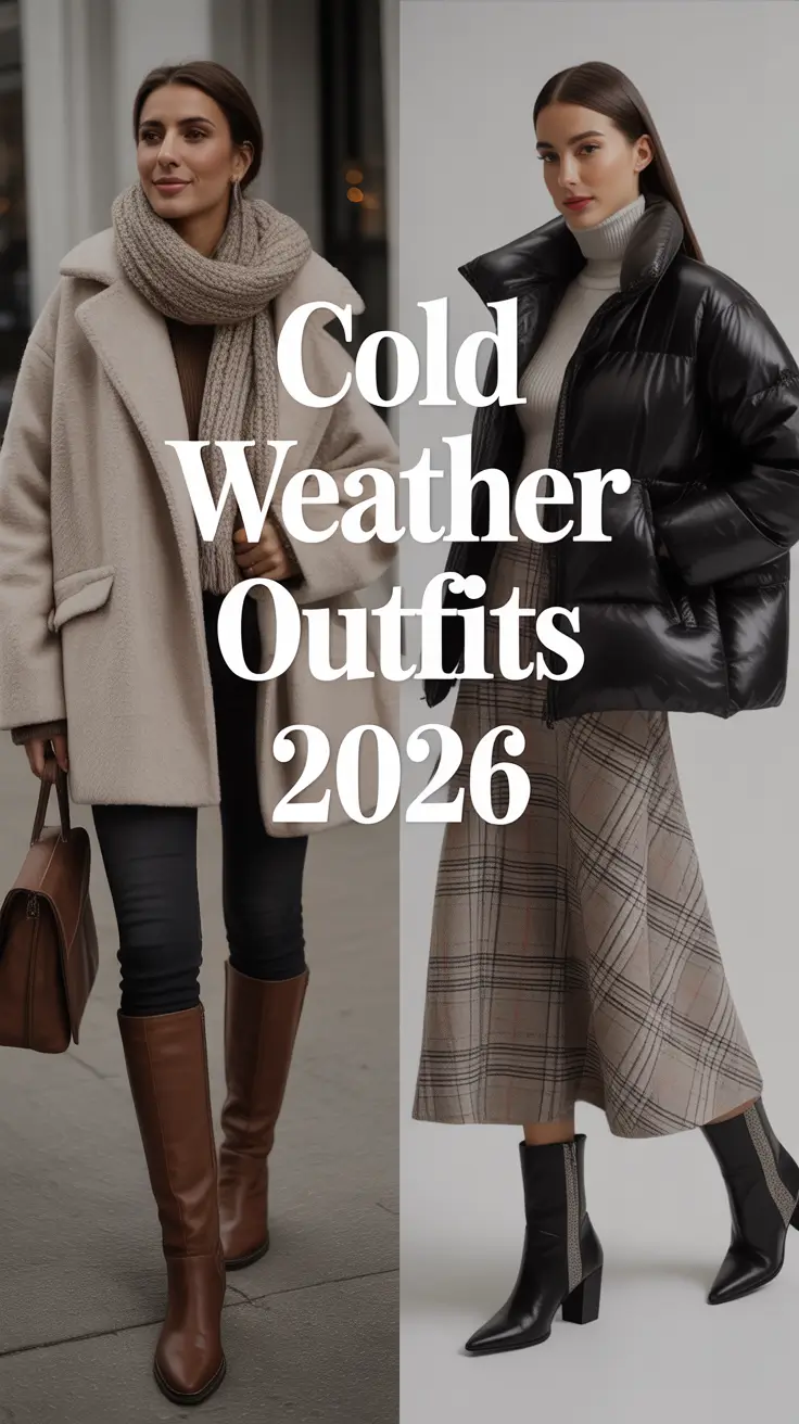 Cold Weather Outfits 2026: Chic, Cozy & Classy Winter Ideas for Women