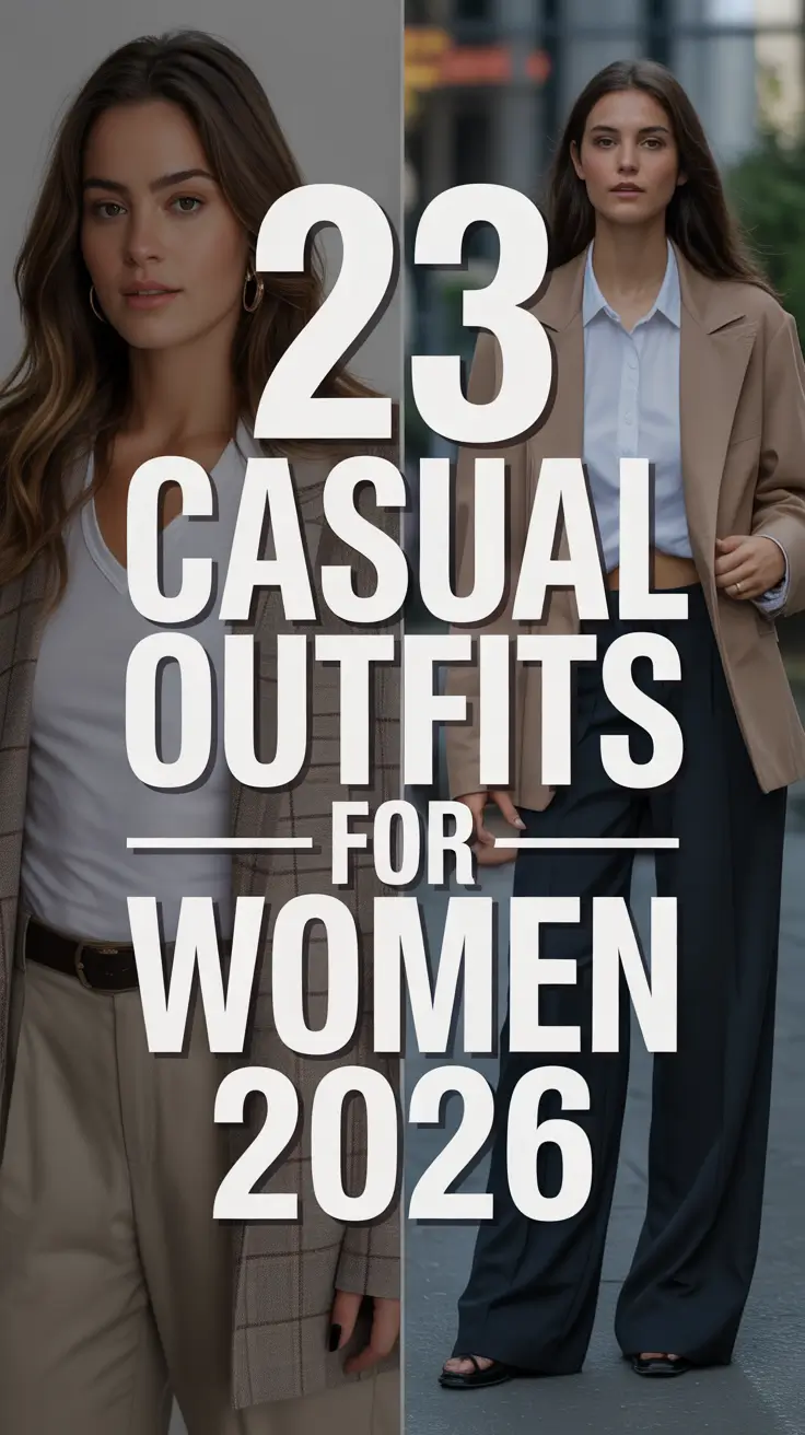 Casual Outfits for Women 2026: Trendy Business Looks You’ll Actually Want to Wear