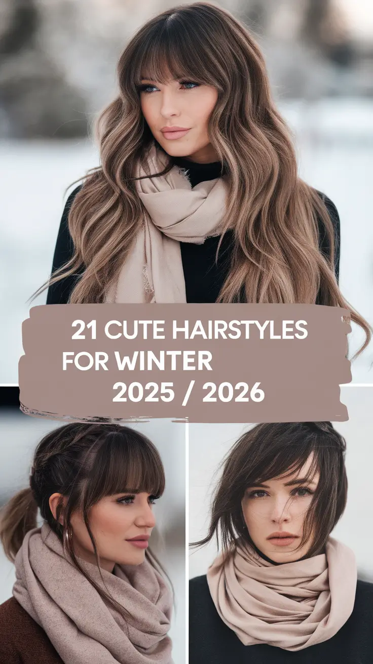 Cute Hairstyles for Winter 2025 / 2026: Easy & Chic Looks to Try