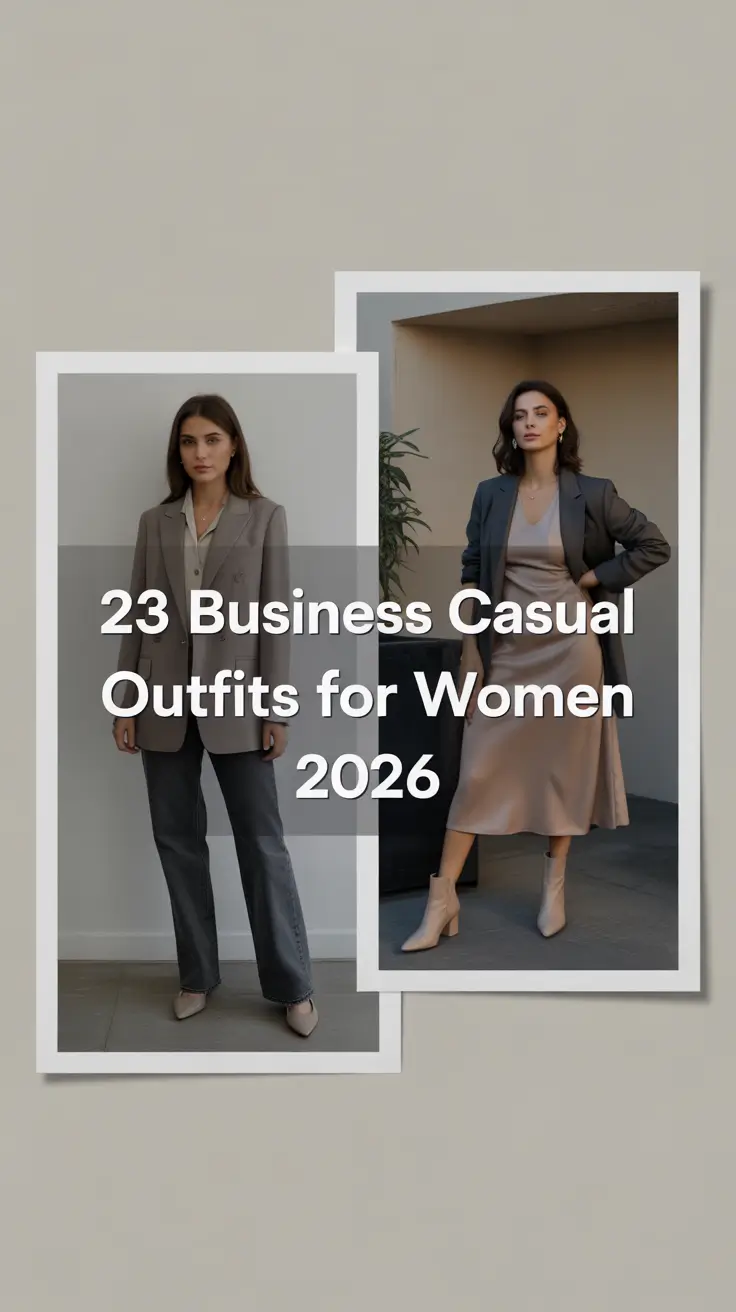 Business Casual Outfits for Women 2026: Effortless Workwear with a Modern Aesthetic