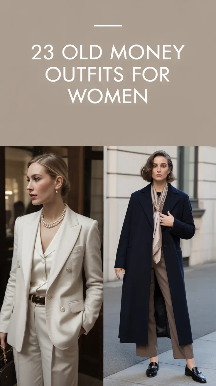 Old Money Outfits for Women 2026: Classic Elegance Meets Effortless Winter Chic