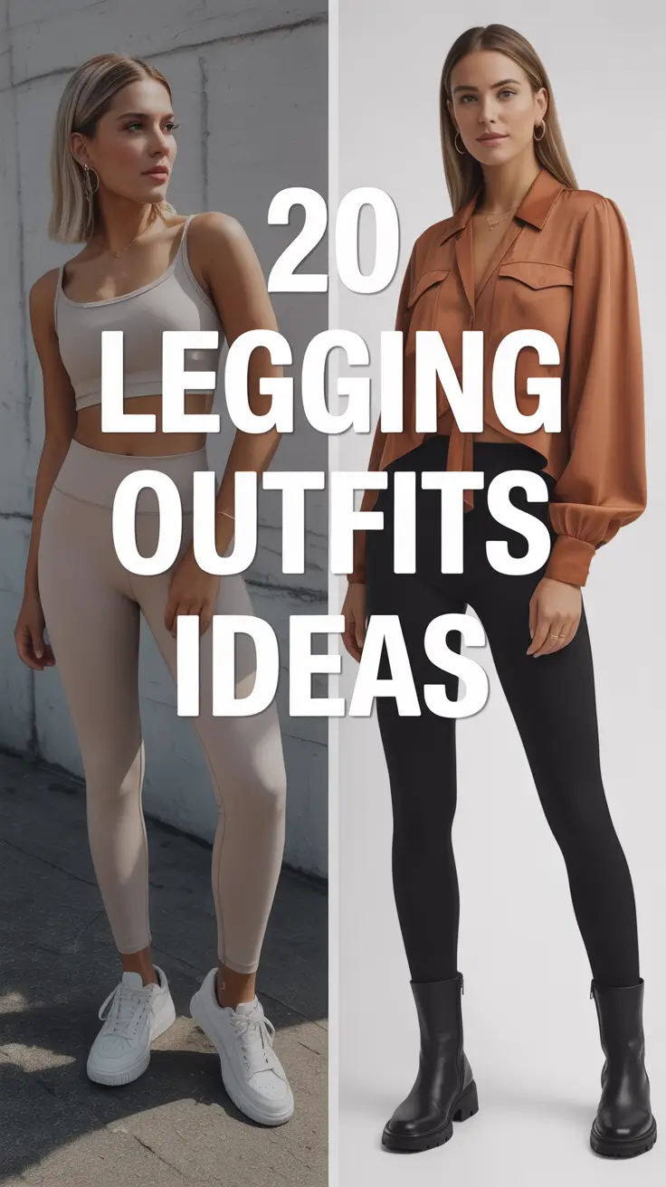 Legging Outfits Ideas 2026: Stylish Ways to Wear Black, Brown & Flared Leggings This Year