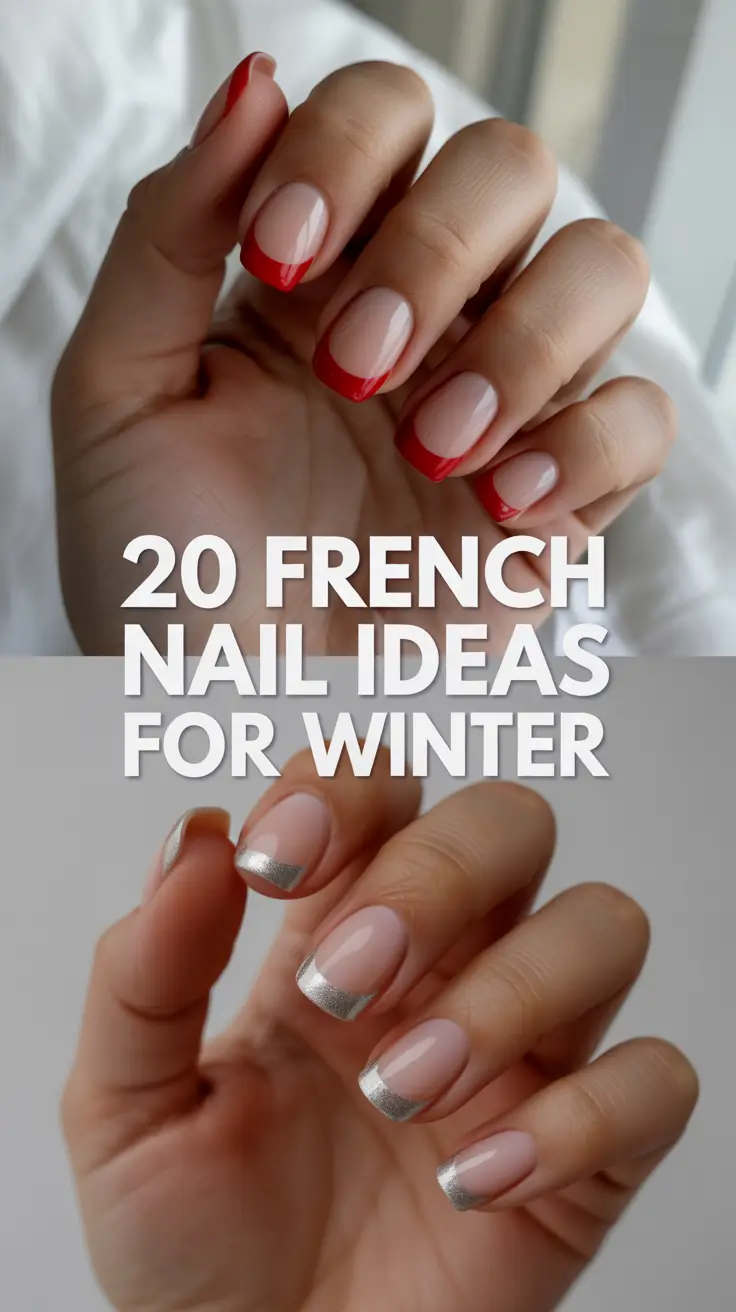 French Nail Ideas for Winter 2025–2026: Classy, Cute & Modern Designs to Inspire Your Winter Look