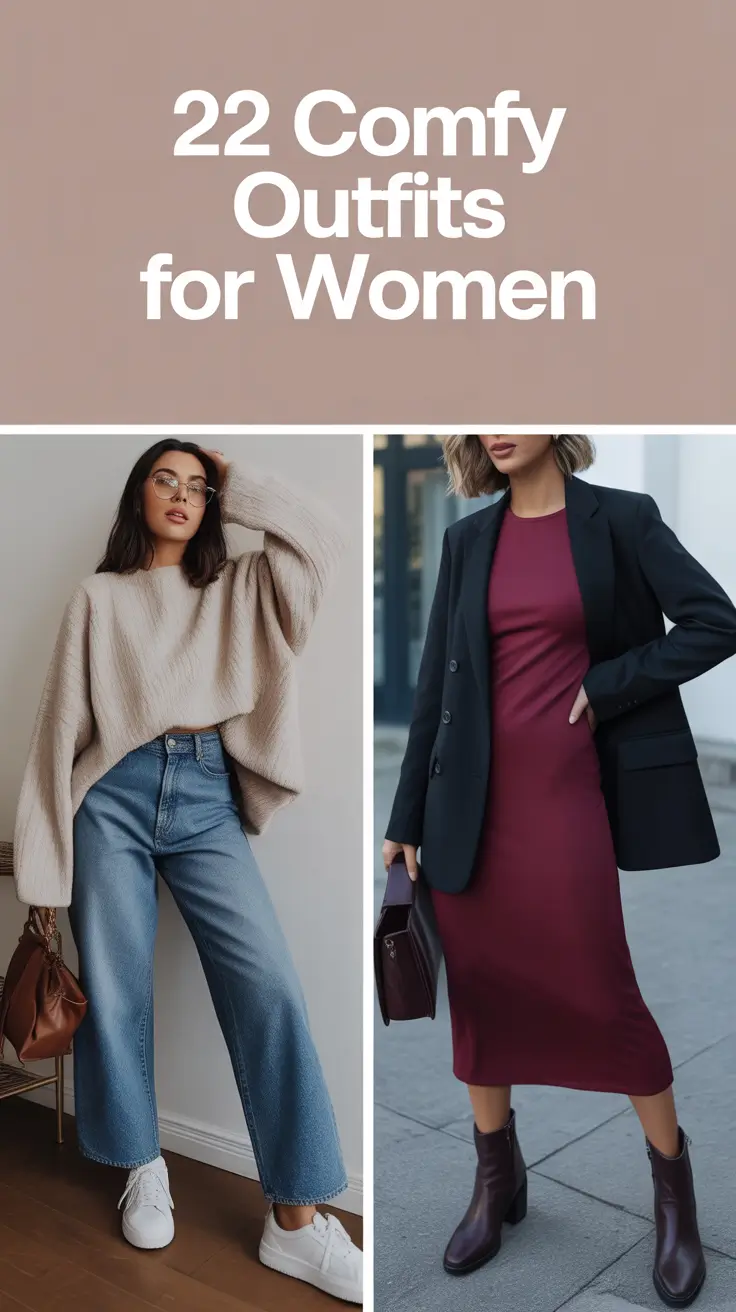 Comfy Outfits for Women 2026: Cute, Chic & Cozy Fashion Inspo for Every Mood