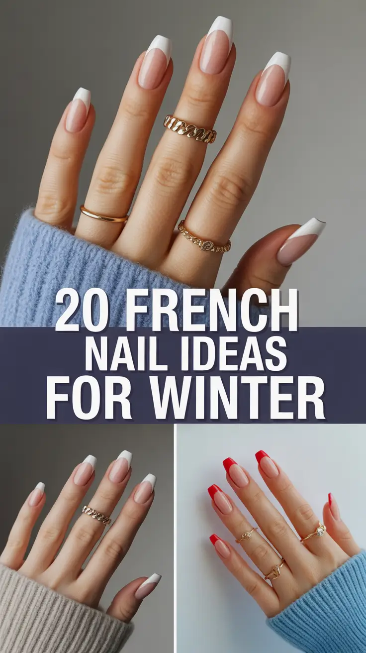 French Nail Ideas for Winter 2025–2026: Classy, Cute & Modern Designs to Inspire Your Winter Look