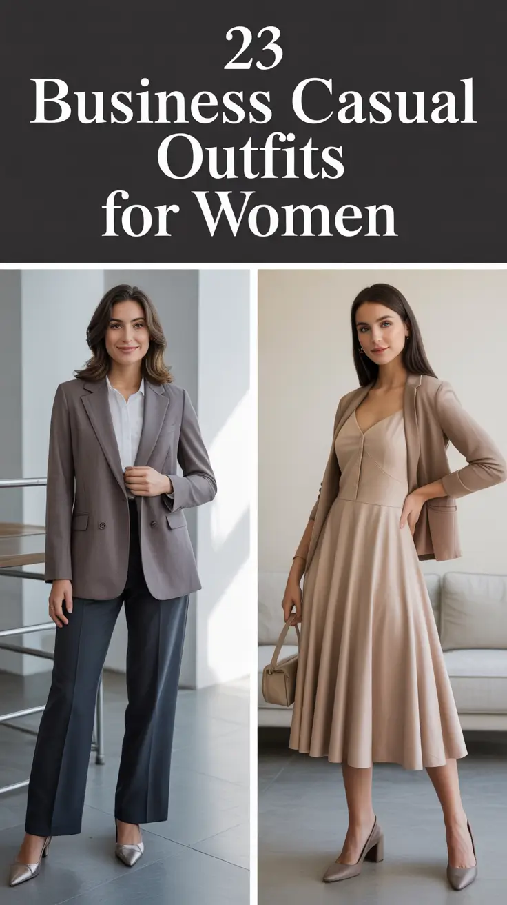Business Casual Outfits for Women 2026: Effortless Workwear with a Modern Aesthetic