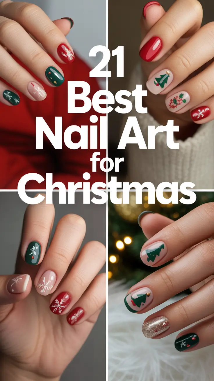 Best Nail Art for Christmas 2025: Festive Designs, Easy DIY Ideas & Winter Inspo