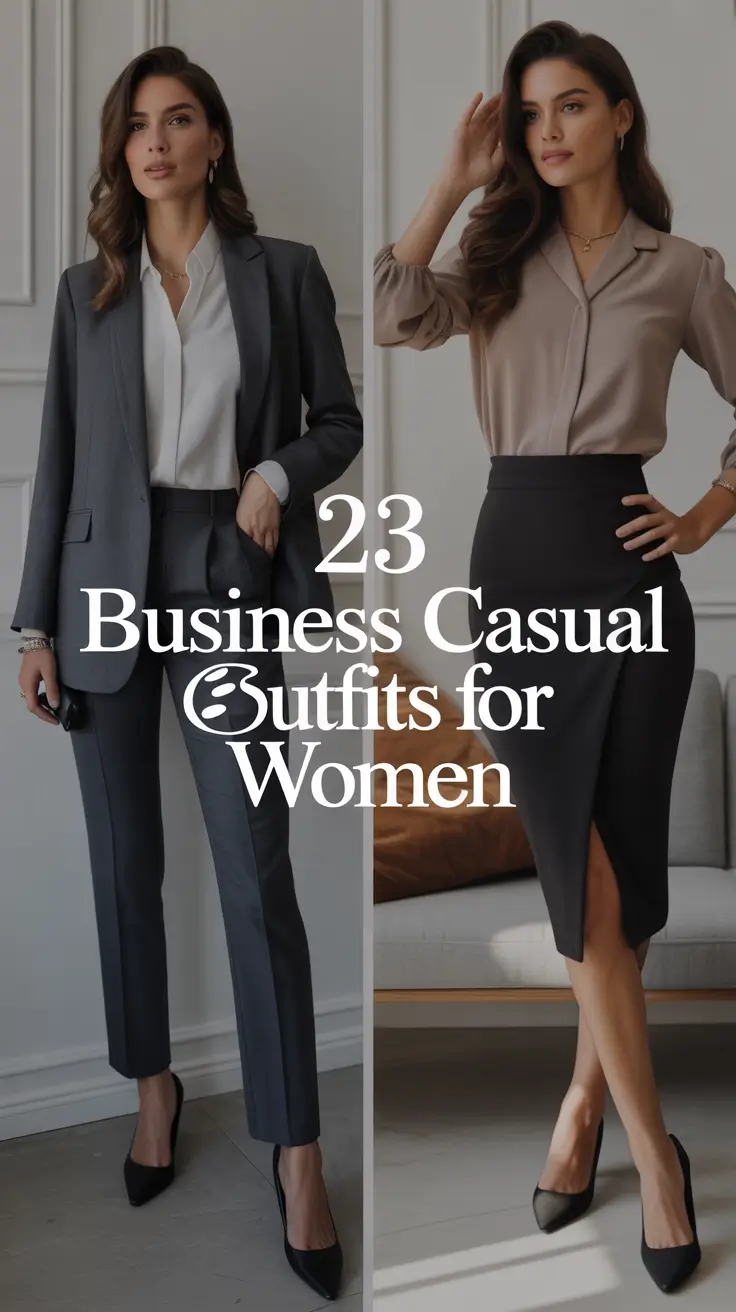 Business Casual Outfits for Women 2026: Effortless Workwear with a Modern Aesthetic