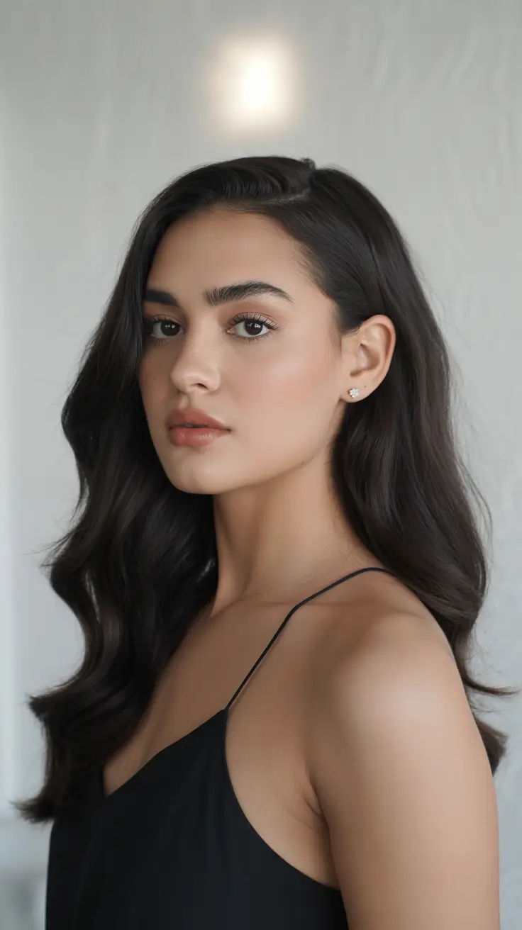 Stylish Hair Colors & Haircuts Winter 2025-2026 Glossy Espresso Curls